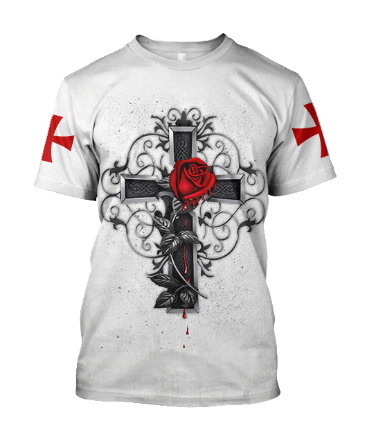 Knight God Jesus 3D All Over Printed Shirt Hoodie For Men And Women JJ240303 - Amaze Style™-Apparel