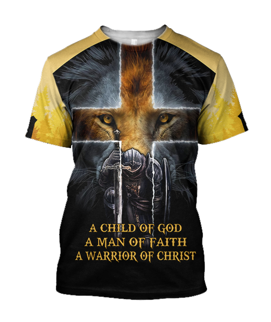 Knight God Jesus 3D All Over Printed Shirt Hoodie For Men And Women JJ240302 - Amaze Style™-Apparel