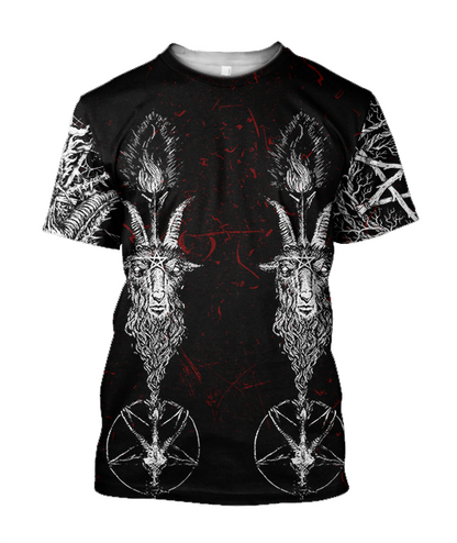 Satanic 3D All Over Printed Hoodie MP851 - Amaze Style™-Apparel