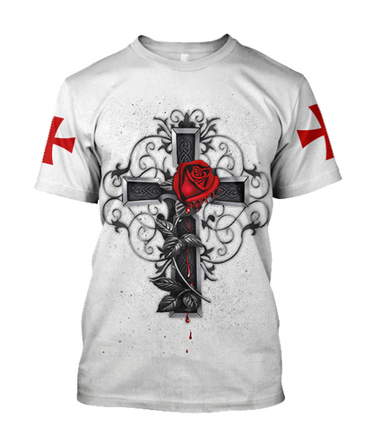 The Cross 3D All Over Printed Shirt Hoodie JJ020403 - Amaze Style™-Apparel