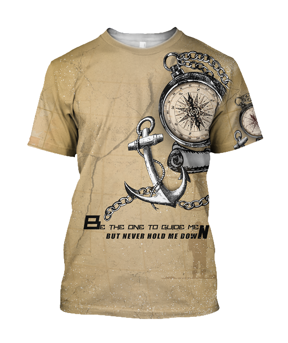 Reckless and Brave Be the one to guide me 3D shirts for men and women
