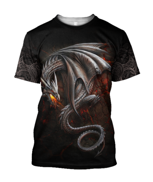 Dragon Dungeon Dragon 3D All Over Printed Shirts For Men and Women JJW24082001