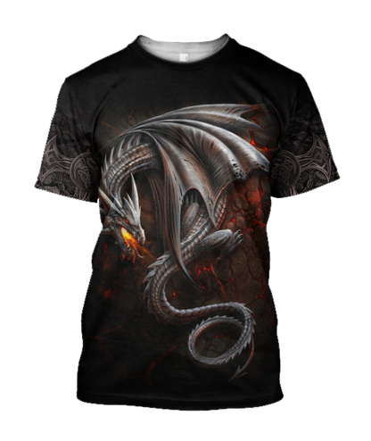 Dragon Dungeon Dragon 3D All Over Printed Shirts For Men and Women JJW24082001
