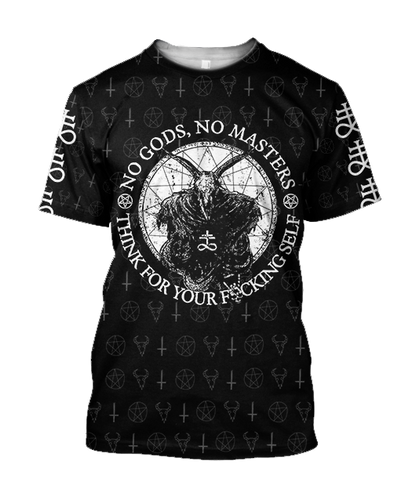 Satanic Tribal 3D All Over Printed Hoodie JJ09062003
