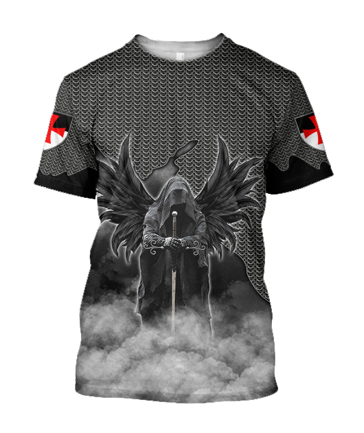 Knight 3D All Over Printed Shirts JJW08072002