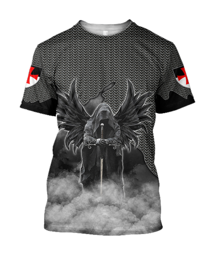 Knight 3D All Over Printed Shirts JJW08072002