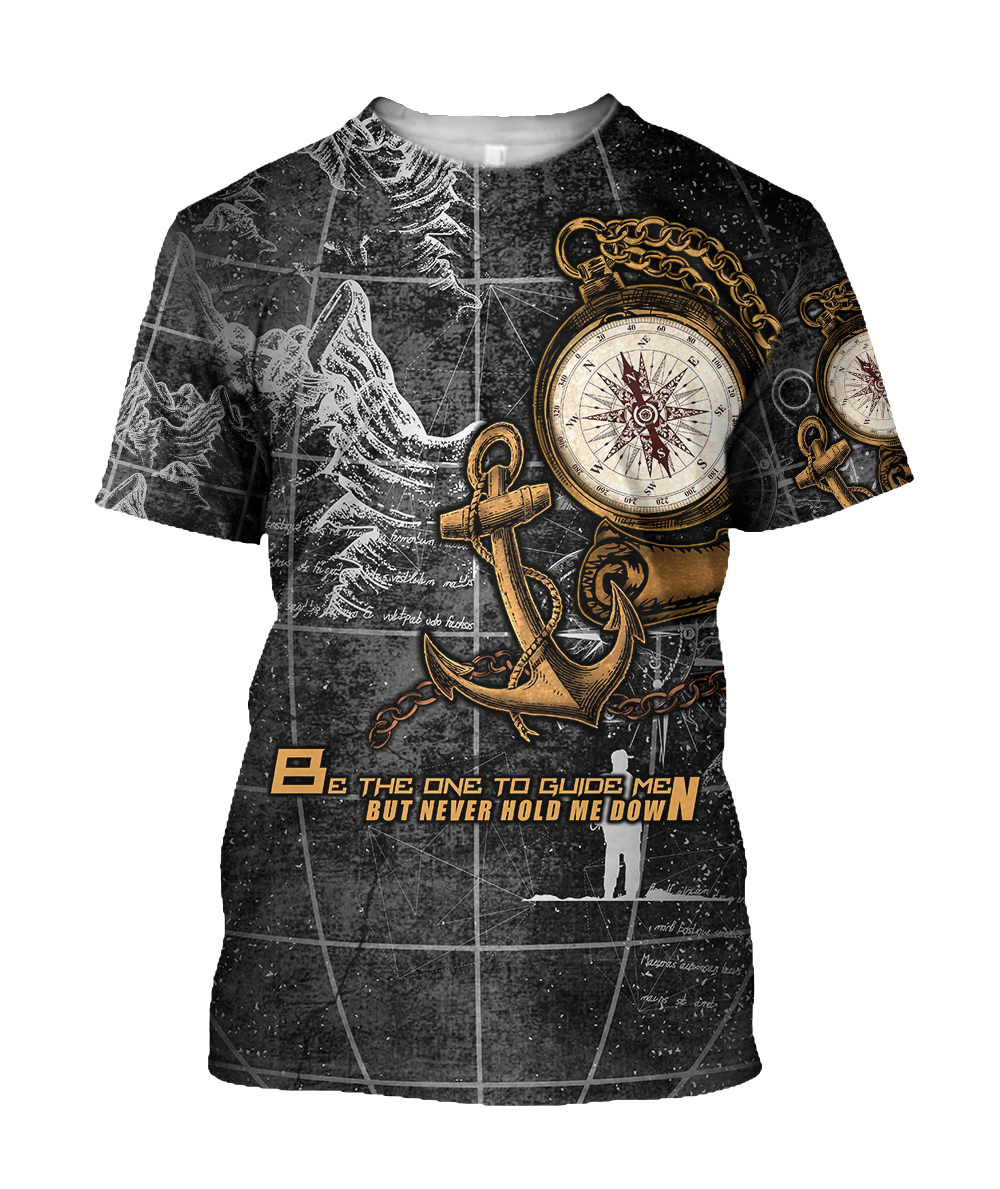 Proud Seaman Meaningful Tattoo Darkness unique 3d design shirts