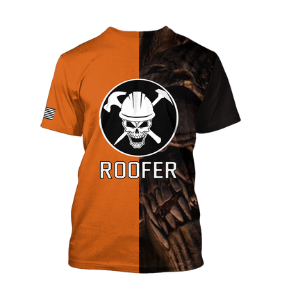 Roofer All Over Printed Hoodie For Men MEI