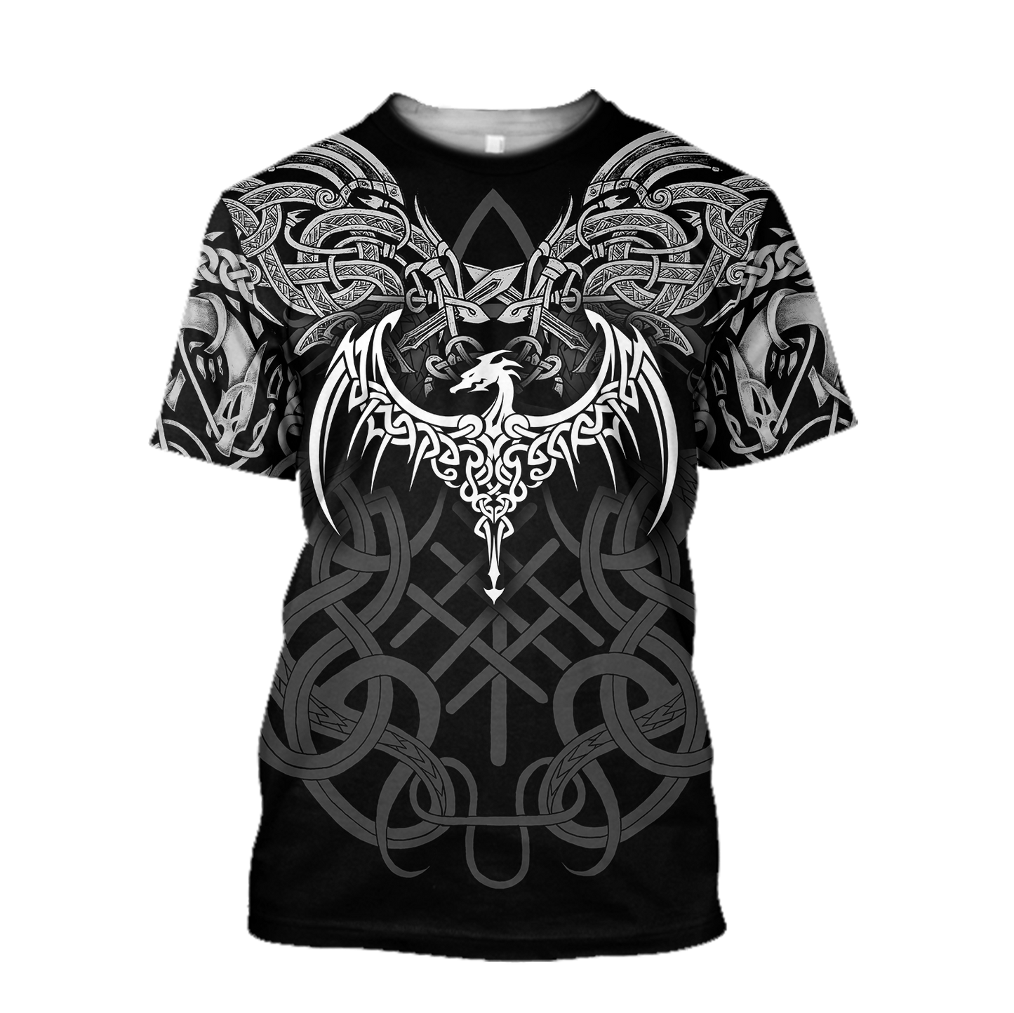 Celtic Dragon Tattoo Art 3D All Over Printed Shirts Hoodie AZ020102 - Amaze Style™-Apparel