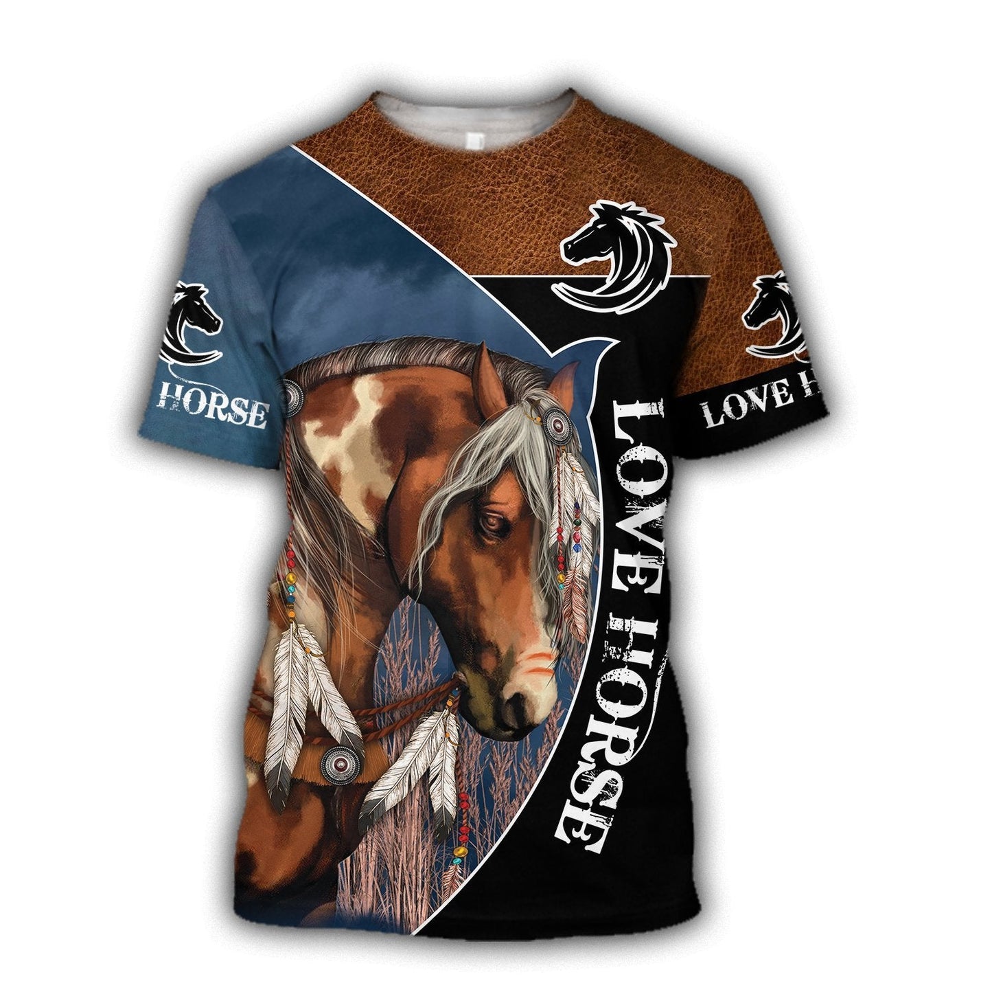 Love Beautiful Horse 3D All Over Printed Shirts TR0905202 - Amaze Style™-Apparel