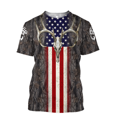 Deer Hunting 3D All Over Printed Shirts for Men and Women TT136 - Amaze Style™-Apparel