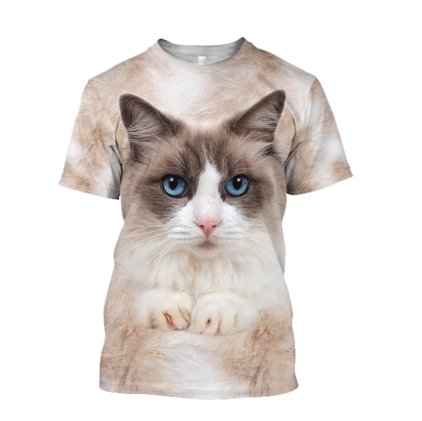 Ragdoll Cat face hair premium hoodie sweatshirt cover