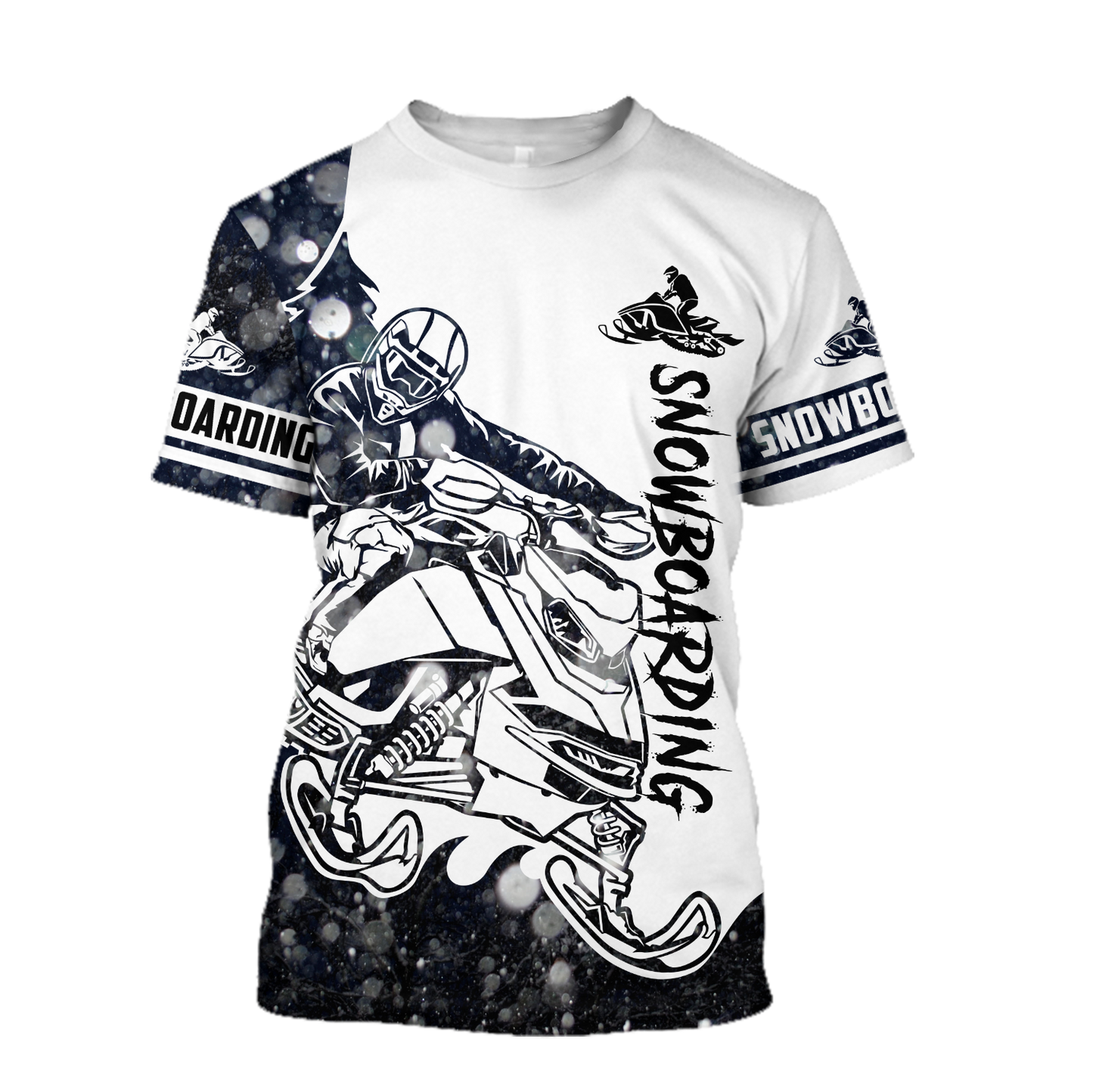 Snowboarding 3D All Over Printed shirt & short for men and women PL