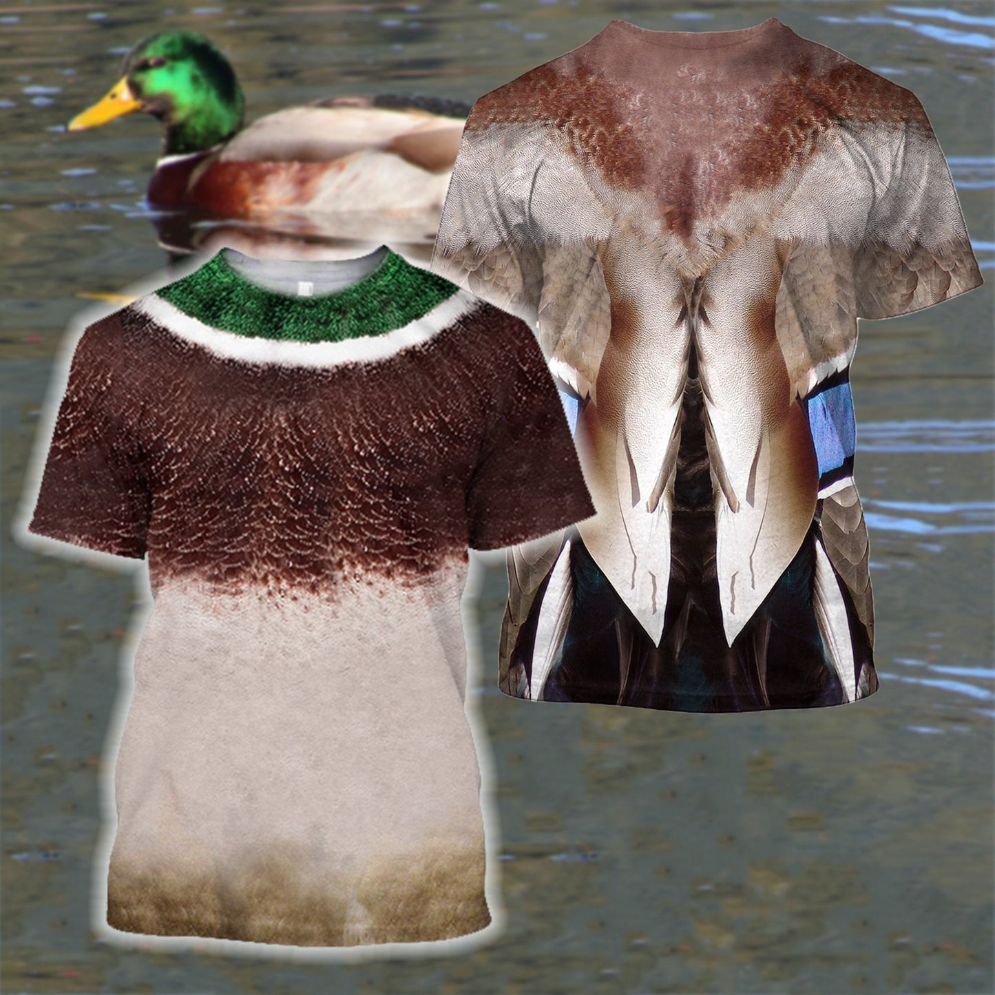 Male Mallard Duck Cover 3D All Over Printed - Amaze Style™-Apparel