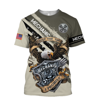 Mechanic All Over Printed Hoodie For Men and Women TN