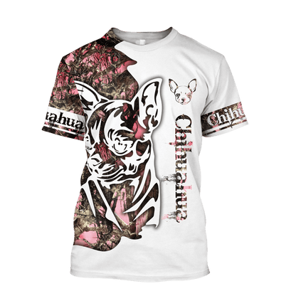 Chihuahua Dog 3D All Over Printed Unisex PL
