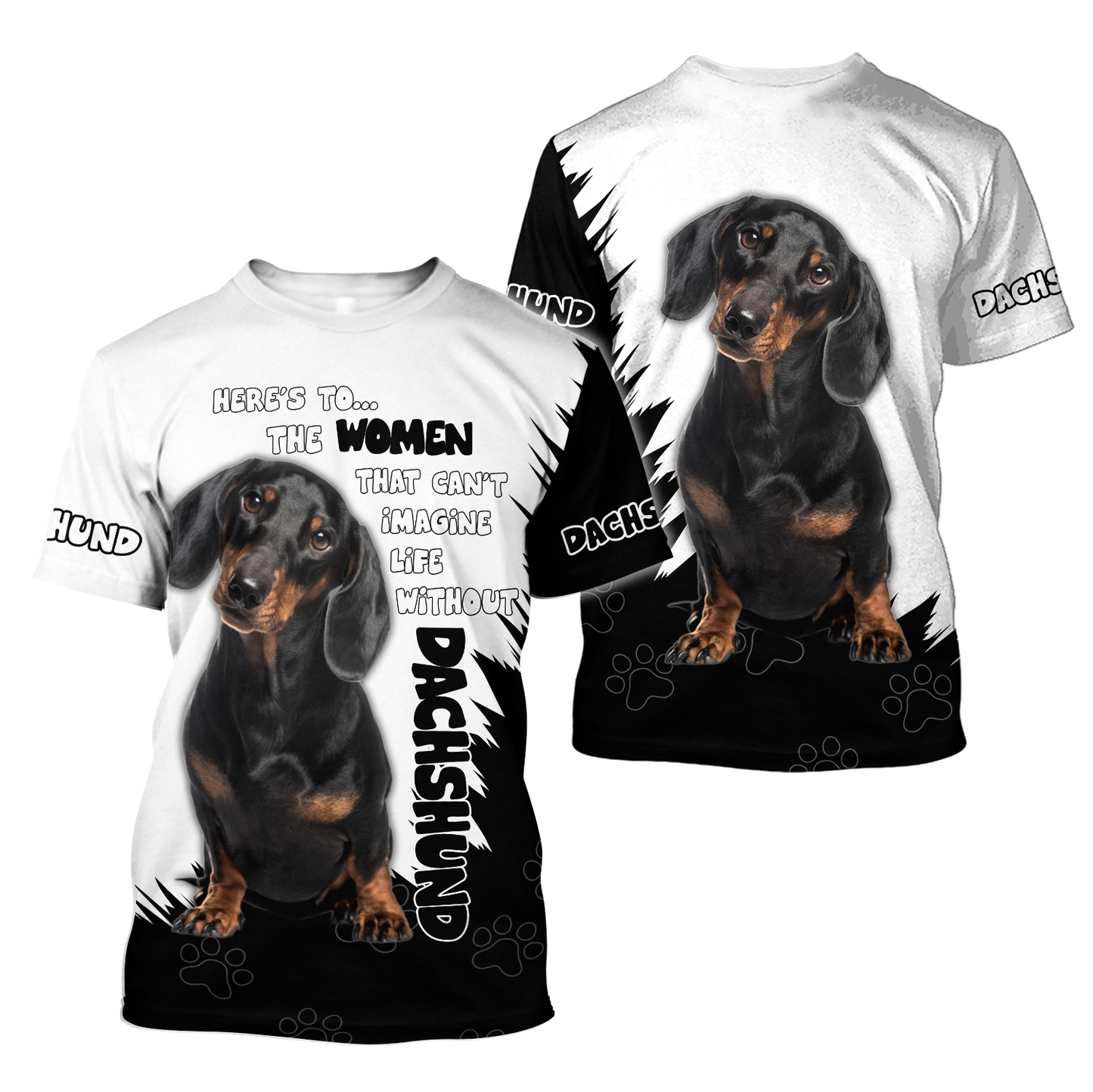 Dachshund Dog Lover 3D Full Printed Shirt For Men And Women Pi281209 - Amaze Style™-Apparel