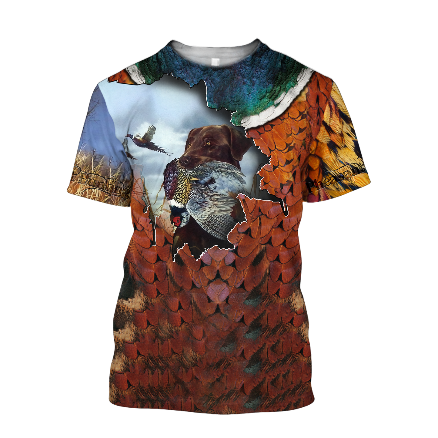 Pheasant Labrador Hunting 3D All Over Printed Shirts For Men And Women AZ100101 - Amaze Style™-Apparel