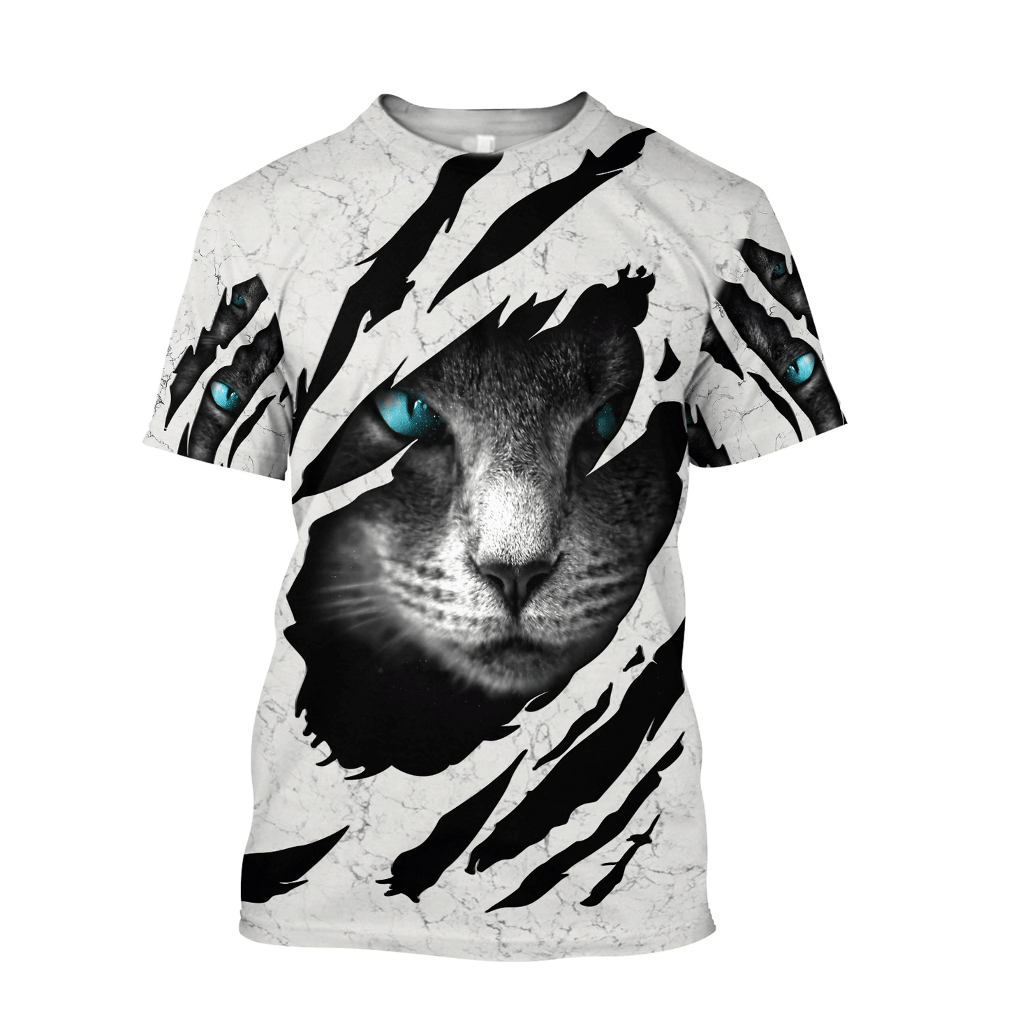 Hiden Cat Black cat 3D printed shirts for men and women