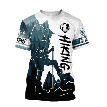 Hiking trails open Tattoo 3D all over printed shirts