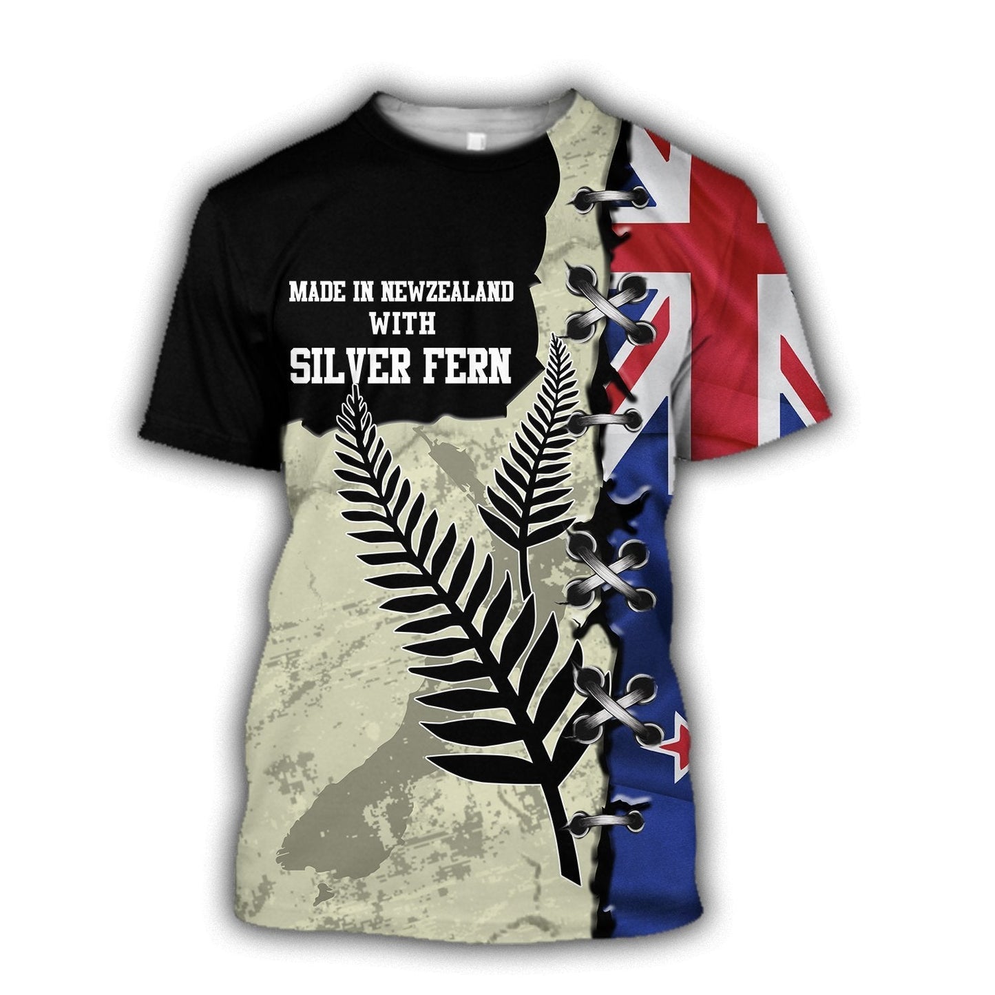New Zealand Kiwi Bird Silver Fern T-Shirt Hoodie Zip all over shirts For Men and Women TR281202 - Amaze Style™-Apparel