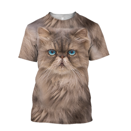Persians Cat Face Hair Premium Hoodie Sweatshirt Cover