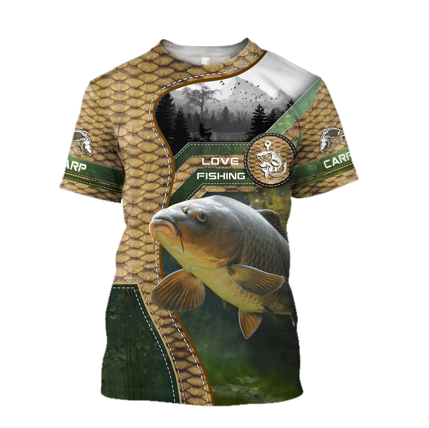 Carp fishing Master camo 3d all over printed shirts for men and women TR1805201S - Amaze Style™-Apparel