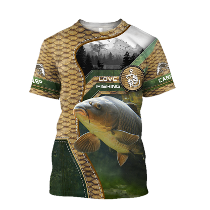 Carp fishing Master camo 3d all over printed shirts for men and women TR1805201S - Amaze Style™-Apparel