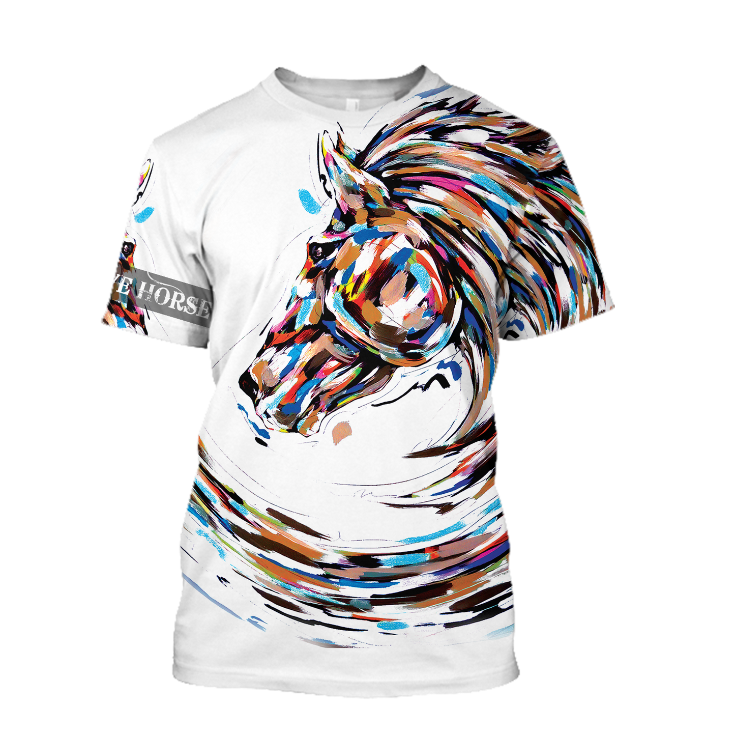 Love Beautiful Horse 3D All Over Printed Shirts For Men And Women TR1605202S - Amaze Style™-Apparel