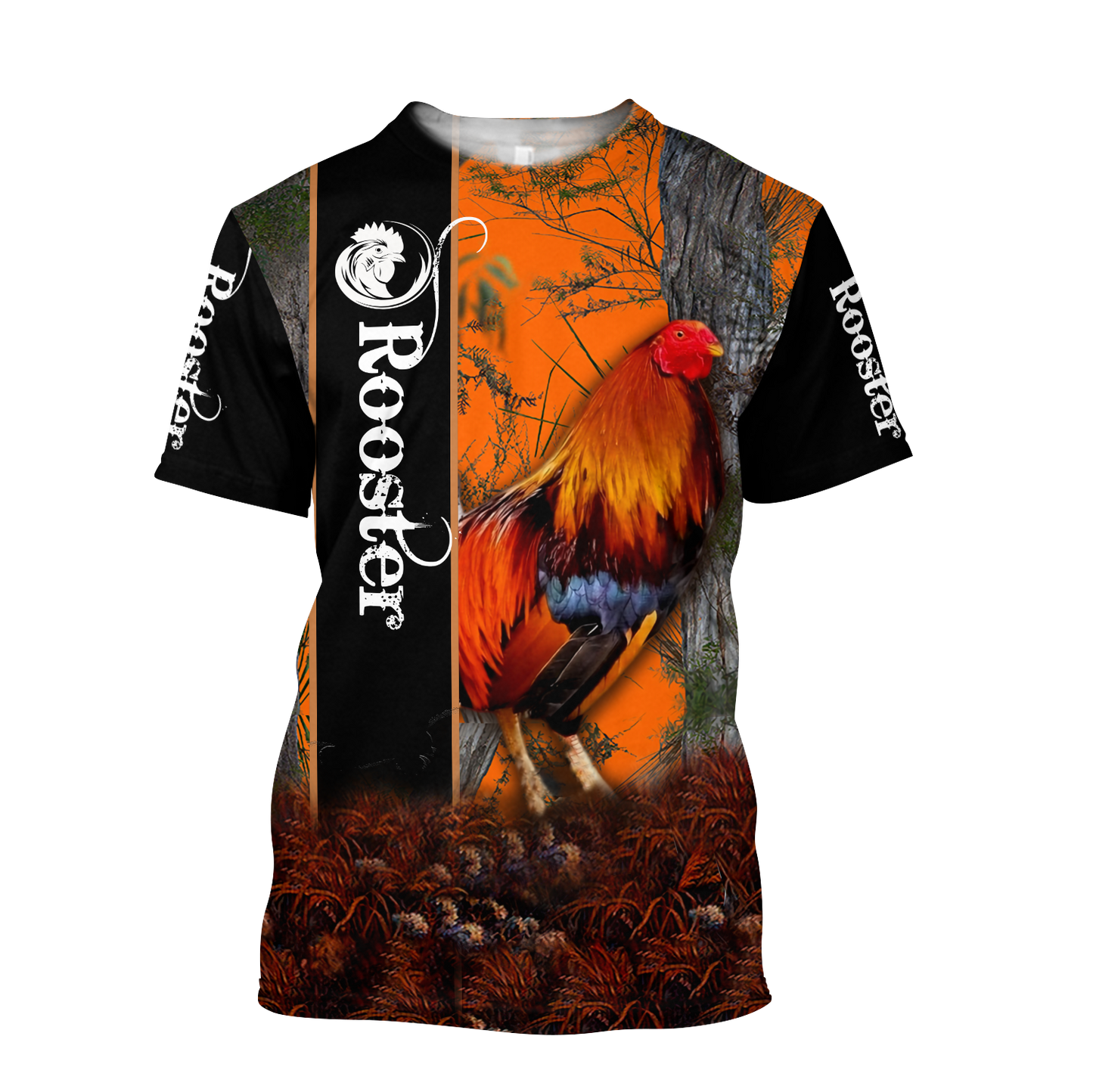 Premium Red Rooster Camo 3D All Over Printed Unisex Shirts