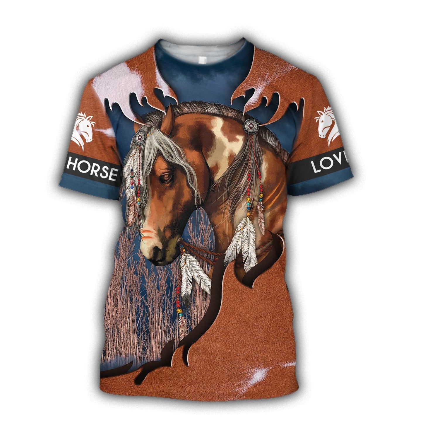 Love Beautiful Horse 3D All Over Printed Shirts TR0905201 - Amaze Style™-Apparel