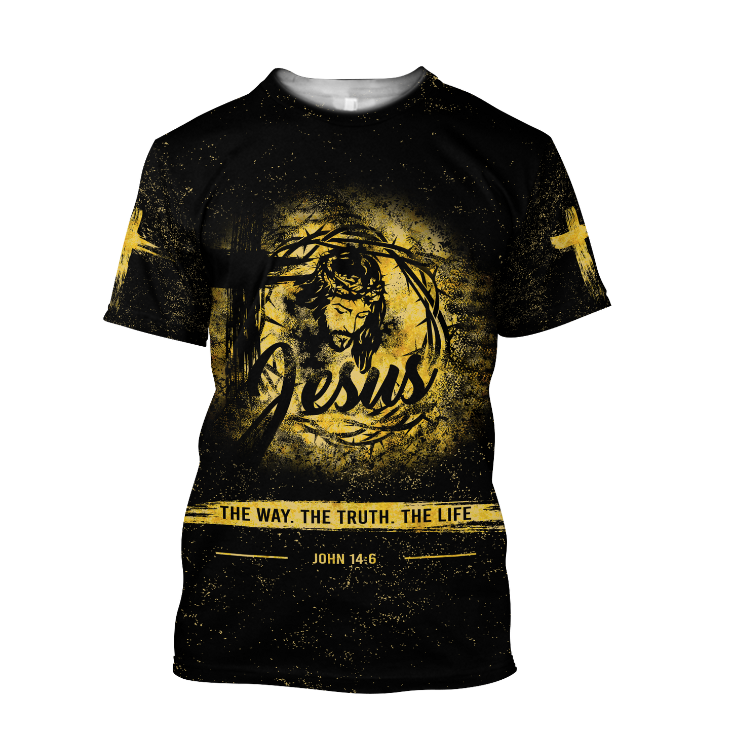 Jesus The Way The Truth The Life 3D All Over Printed Shirts For Men and Women Pi12062004
