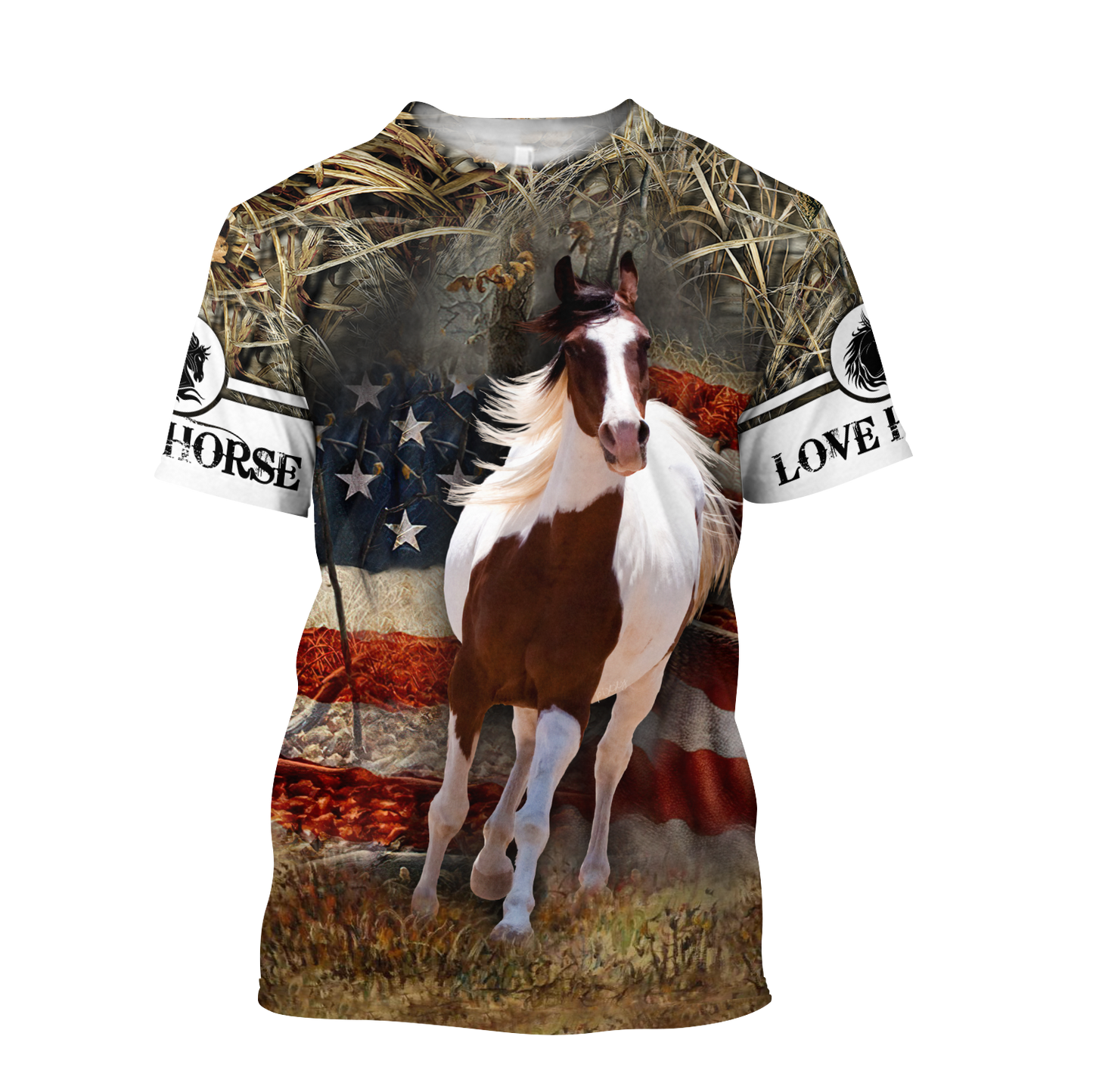 Love Horse 3D All Over Printed Shirts Pi080501 - Amaze Style™-Apparel