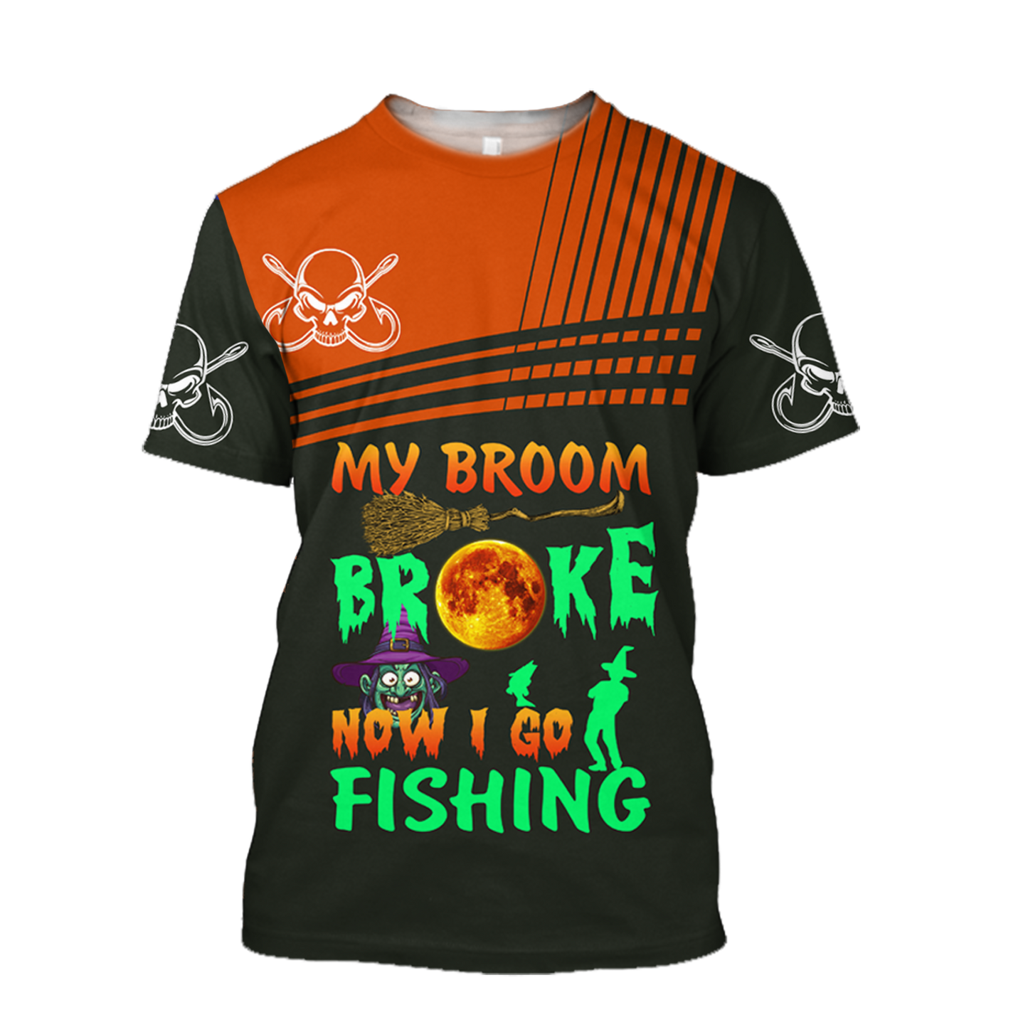 FISHING BROOM HALLOWEEN HC6504 - Amaze Style™-Apparel
