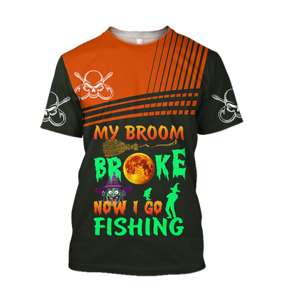 FISHING BROOM HALLOWEEN HC6504 - Amaze Style™-Apparel