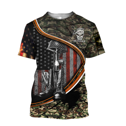 US Veteran 3D All Over Printed Shirt Hoodie MP18082001 - Amaze Style™-Apparel