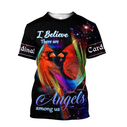 Cardinal Birds There are Angles among us shirts dress shorts for men and women