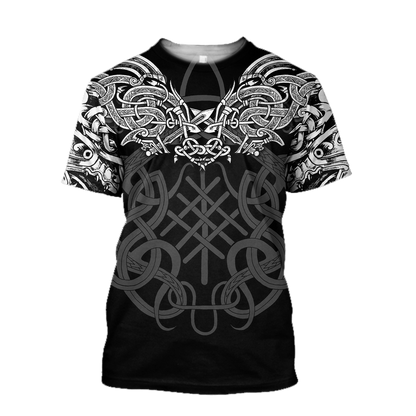 Celtic Dragon Tattoo Art 3D All Over Printed Shirts Hoodie AZ030102 - Amaze Style™-Apparel