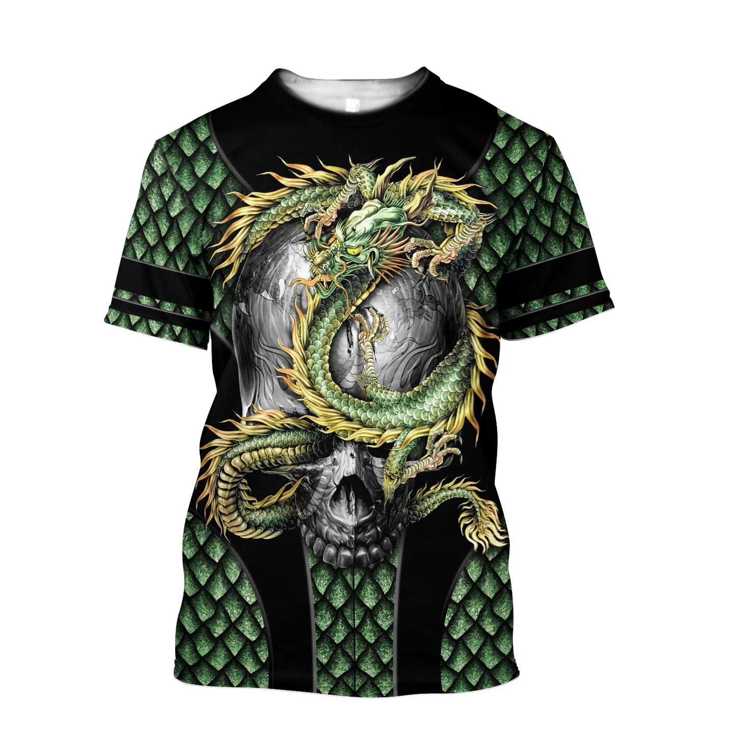Skull dragon 3D all over printed for men and women HAC140803