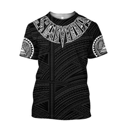 Samoa Polynesian 3d all over printed shirt and short for man and women AZ130202 PL - Amaze Style™-Apparel