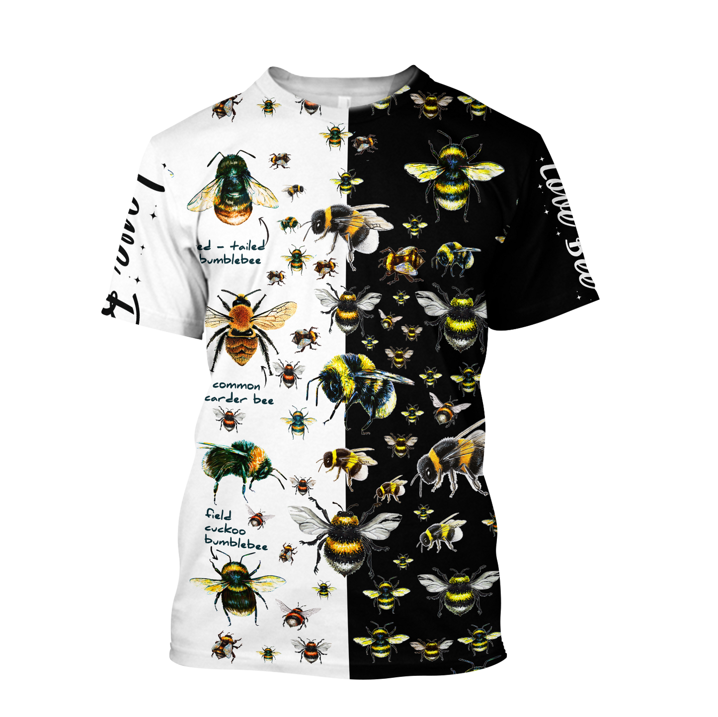 Beautiful Love Bee Hoodie For Men And Women