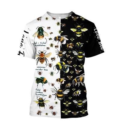 Beautiful Love Bee Hoodie For Men And Women