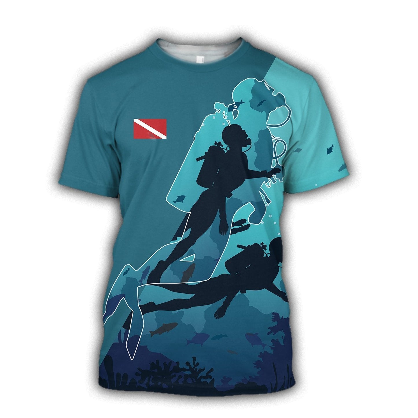 Scuba Diving - 3D All Over Printed Shirt - Amaze Style™-ALL OVER PRINT HOODIES