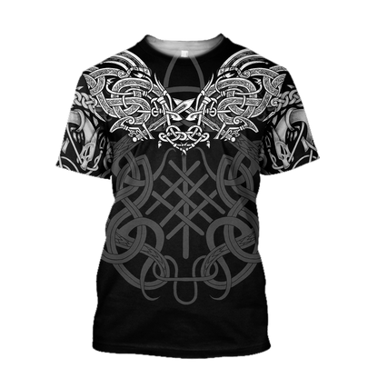 Celtic Dragon Tattoo Art 3D All Over Printed Shirts Hoodie AZ030101 - Amaze Style™-Apparel