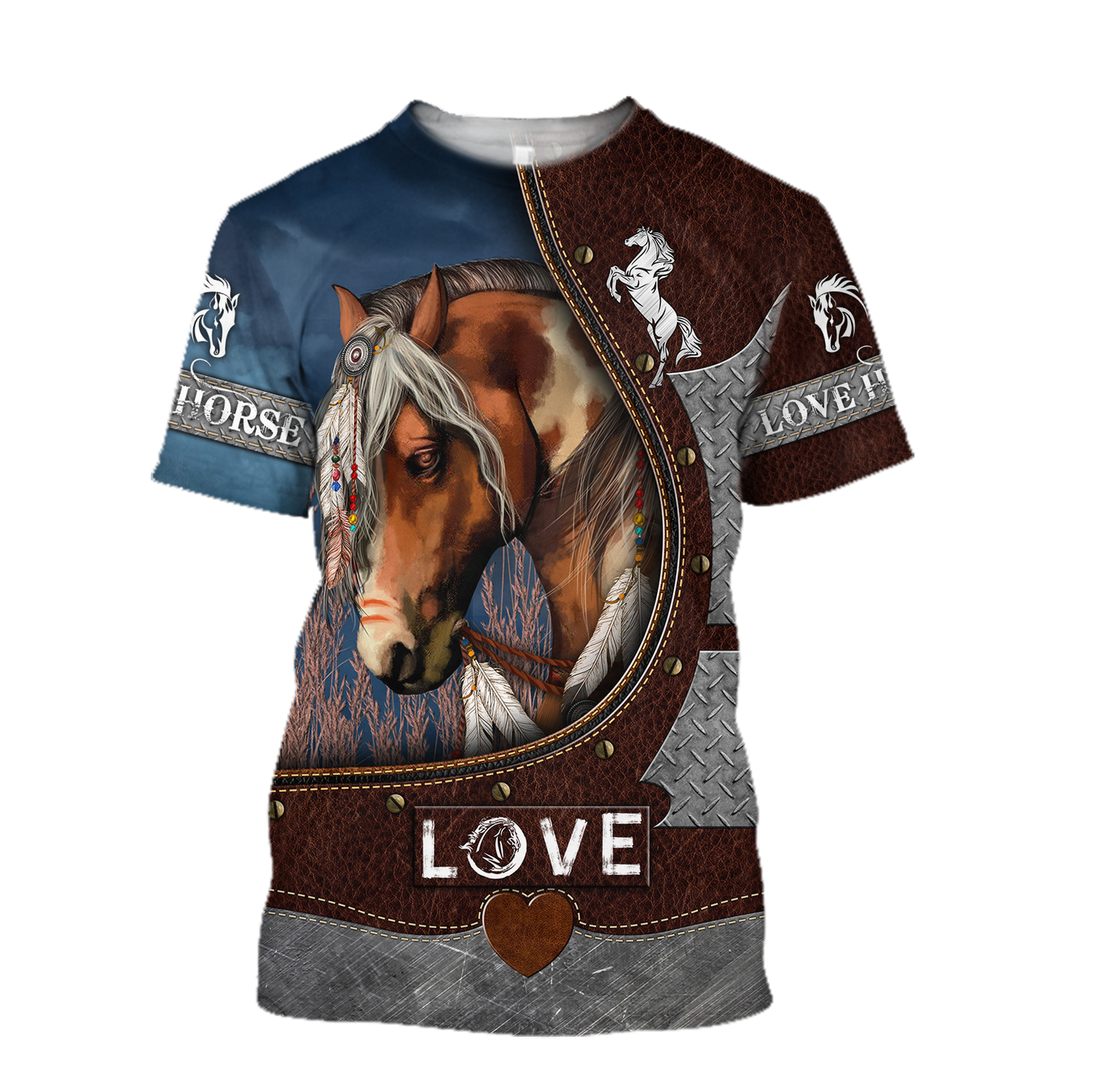 Beautiful Horse 3D All Over Printed Shirts For Men And Women TR2105203 - Amaze Style™-Apparel