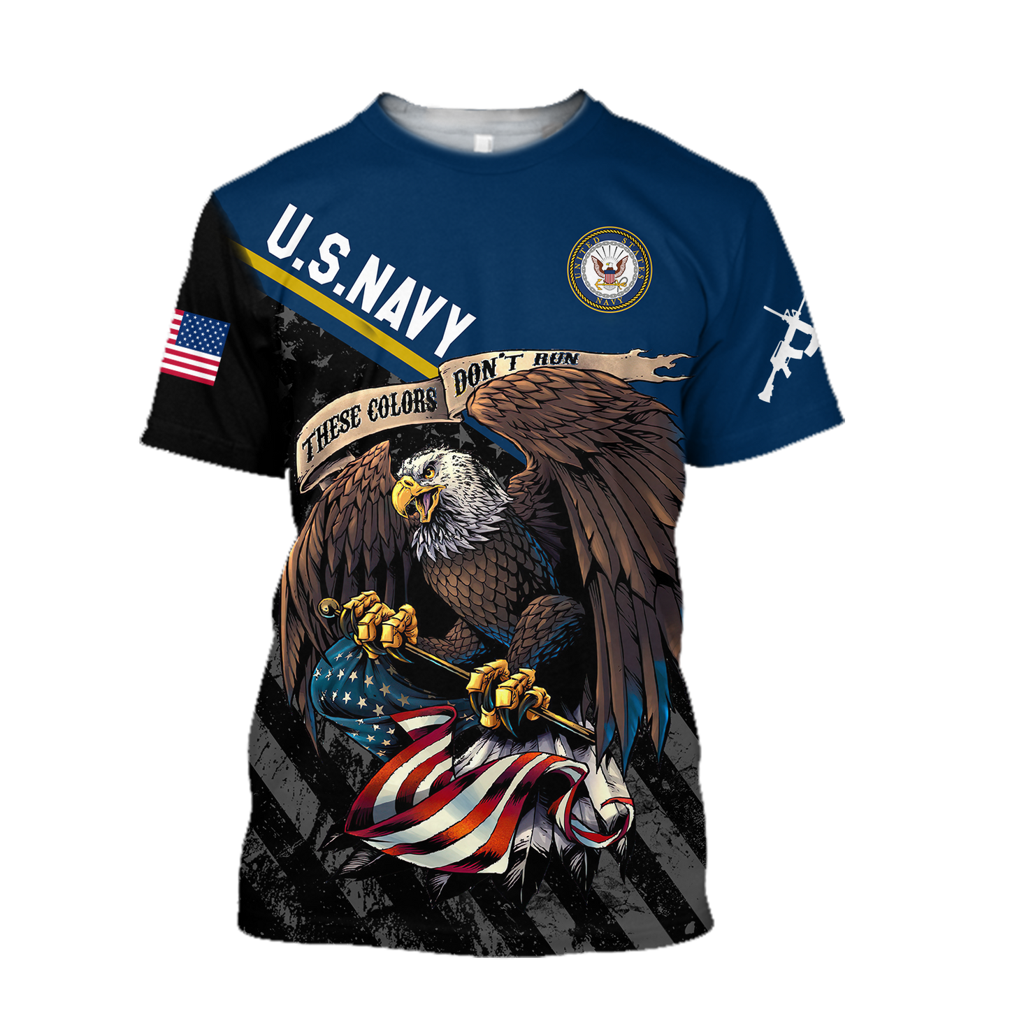 US Navy 3D All Over Printed Shirts For Men And Women Proud Military