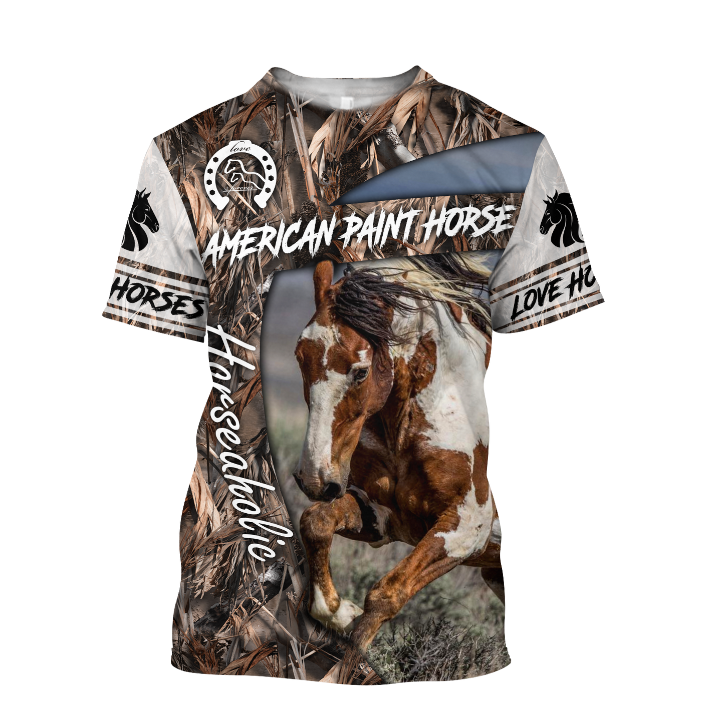Love Horse 3D All Over Printed Shirts Pi080502S1 - Amaze Style™-Apparel