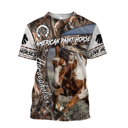 Love Horse 3D All Over Printed Shirts Pi080502S1 - Amaze Style™-Apparel