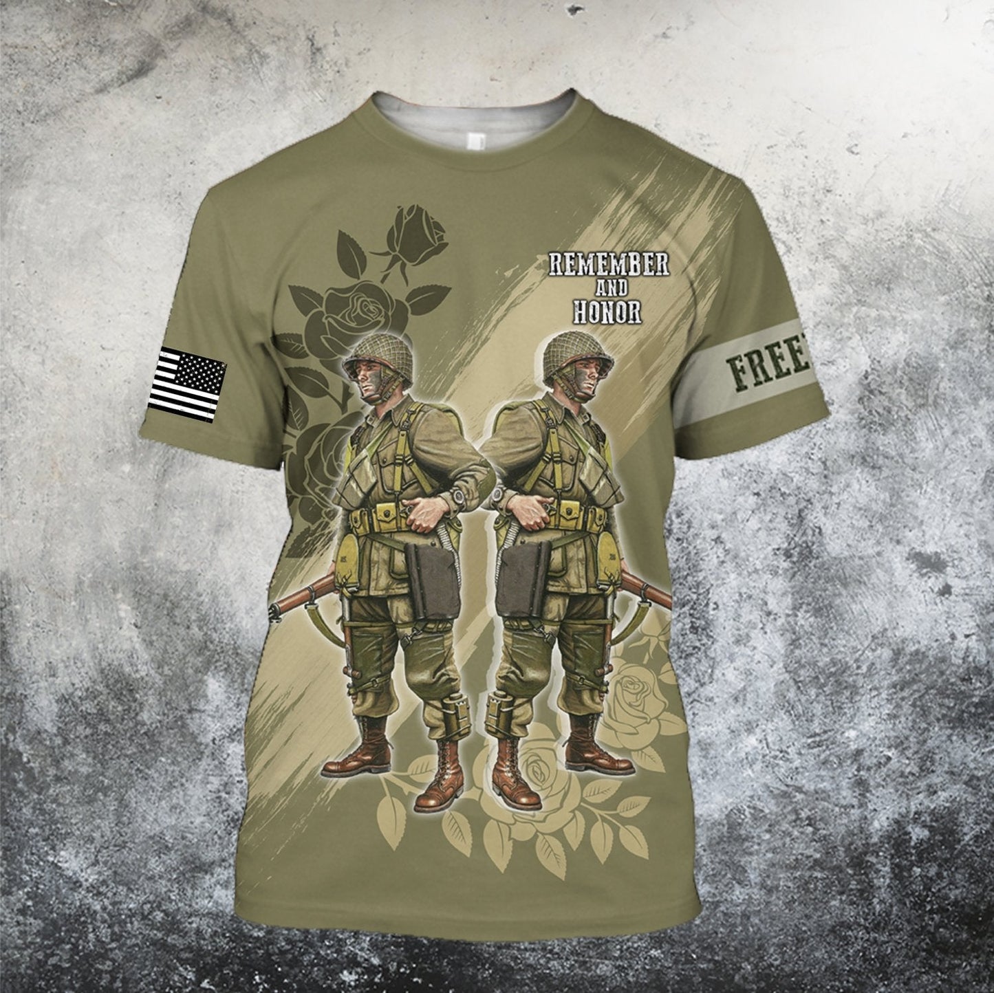 Memorial day Remember and honor the heroes full 3D over printed shirts TR220405 - Amaze Style™-Apparel