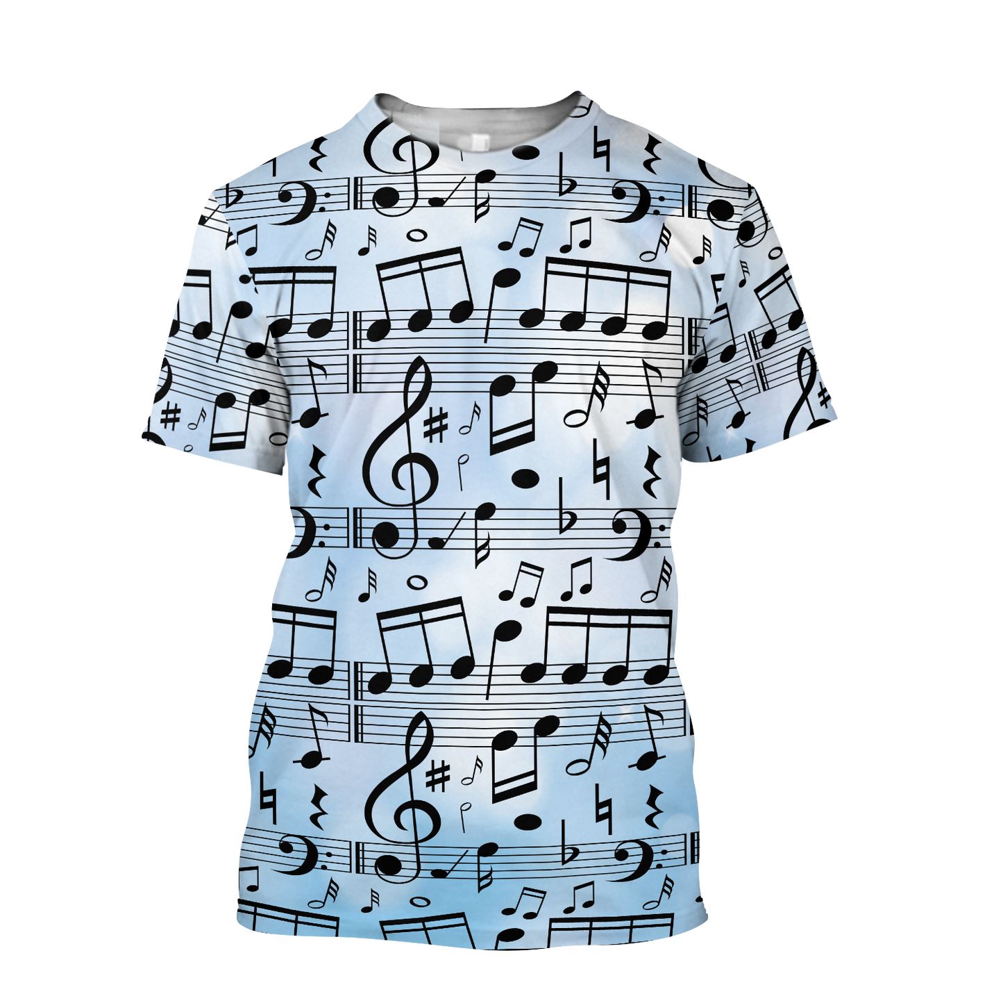 Music Scores 3D All Over Printes